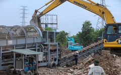 Hà Nội đẩy mạnh xử lý rác thải xây dựng