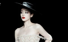 Địch Lệ Nhiệt Ba chọn thiết kế của Phan Huy chụp bìa Marie Claire