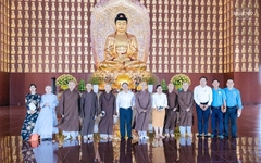 TP.HCM tổ chức lễ tưởng niệm, cầu siêu anh hùng liệt sĩ tại Học viện Phật giáo Việt Nam