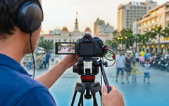 Livestream, ghi hình tại phố đi bộ, công viên phải thông báo cho người xuất hiện trong video?