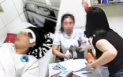 Xác minh clip điều dưỡng trưởng bệnh viện bị nhóm người hành hung nhập viện