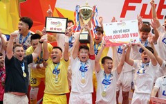 CLB Thái Sơn Bắc vô địch futsal quốc gia sau 16 năm chờ đợi