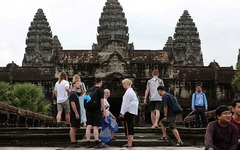 Khách quốc tế đến Campuchia giảm gần 48% trong nửa đầu năm 2026