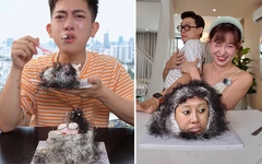 Bánh kem tóc rối gây sốt: ai cũng tò mò nhưng thấy 'nhợn online'