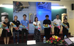 Sinh viên trường ĐH Tôn Đức Thắng bảo vệ môi trường cùng pin sinh thái