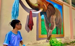 Check-in ngôi trường THPT với loạt tranh bích họa "hút hồn" bạn trẻ