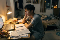 Đêm cày deadline, sáng dậy cũng phải chạy deadline rồi ngủ nướng cả cuối tuần