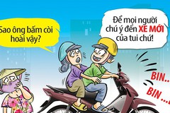 Sao phải bóp còi xe để vượt lên trong khi đường phố đang đông đúc?