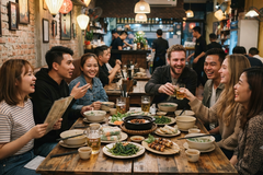Ai được trả tiền bữa ăn chung?