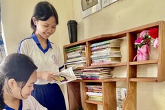 Chiếc kệ sách nhỏ ở lớp 9A3