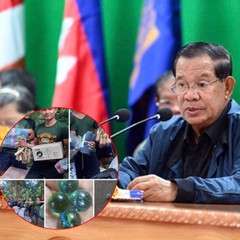Ông Hun Sen cảnh báo thỏa thuận ngừng bắn Campuchia - Thái Lan có thể bị phá vỡ bởi... ná thun