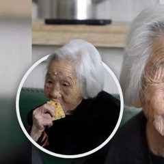 Cụ bà 101 tuổi sống 'ngược đời' khi xem tivi đến 2 giờ sáng, ăn vặt như giới trẻ