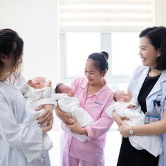 Ca tam thai sinh non ở tuần 27 và nỗ lực giữ cơ hội sống cho cả ba em bé