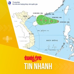 Tin tức sáng 18-8: Vùng áp thấp trên Biển Đông mạnh lên thành áp thấp nhiệt đới