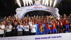 Công đoàn Ngân hàng Việt Nam vô địch Giải bóng đá công nhân, viên chức Việt Nam 2026