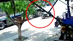 Video: Trích xuất camera truy tìm tài xế xe tải cán chết người phụ nữ trên quốc lộ 13