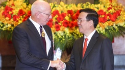 Video: Chủ tịch nước Võ Văn Thưởng đón Toàn quyền Úc David Hurley