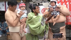 Vì sao năm nào ở Nhật cũng tổ chức lễ hội thi khóc của các đô vật sumo tí hon?