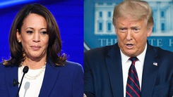 Ông Donald Trump dẫn trước bà Kamala Harris 2 điểm % trong cuộc thăm dò mới