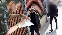 Camera ghi hình hai anh em trộm cắp tài sản rồi đốt quần áo để xóa dấu vết