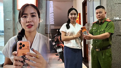 Cô gái Lào Maysaa được công an Hà Nội giúp tìm lại iPhone 17 Pro Max bị mất