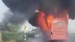 Cháy xe khách kinh hoàng ở Ấn Độ, ít nhất 20 người thiệt mạng