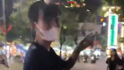 Cô gái đăng clip tố bị người bán hàng rong quấy rối ở hồ Gươm, công an đang xác minh
