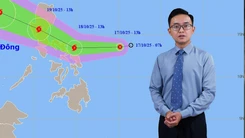 Thời tiết đêm 17 ngày 18-10: Áp thấp nhiệt đới sắp mạnh lên thành bão sẽ vào Biển Đông