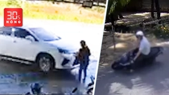 Bản tin 30s Nóng: Anh trai lái xe tông chết em gái; Một công an chết do vướng dây cáp sà ngang đường