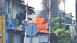 Cháy nhà trong hẻm đường Phạm Văn Đồng, nghi do xì khí gas lúc nấu ăn