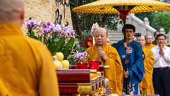 Xá lợi trái tim Bồ tát Thích Quảng Đức được an vị vĩnh viễn tại Việt Nam Quốc Tự