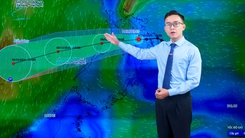 Thời tiết đêm 7 ngày 8-12: Áp thấp nhiệt đới đang hoạt động gần Biển Đông