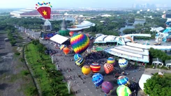 Festival khinh khí cầu lần đầu tiên được tổ chức ở Đồng Nai, thu hút hàng ngàn người