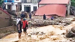 Hiện trường lũ quét sau tiếng nổ bùm trên đỉnh núi làm 2 người chết ở Bắc Kạn