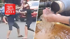 Bản tin 30s Nóng: Truy xét vụ đánh nhau giữa đường ở Hóc Môn; 30 giếng khoan tự phun trào
