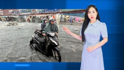 Thời tiết đêm 25 ngày 26-5: Cả nước có mưa to; TP.HCM mưa rào và dông