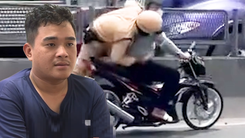Bắt thanh niên bỏ chạy, kéo theo cảnh sát giao thông trên yên xe máy ở Bình Chánh