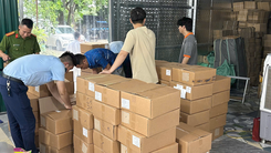 Phát hiện công ty Ngân Korea có hơn 5.000 lọ mỹ phẩm dưỡng da nhập lậu