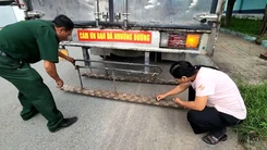 'Độc lạ' xe tải hút đinh, vá xe, thay ruột xe... miễn phí của hai vợ chồng ở Bình Dương