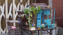 Góc nhìn trưa nay | Gợi nhớ ký ức miền Tây qua những ngôi nhà thu nhỏ