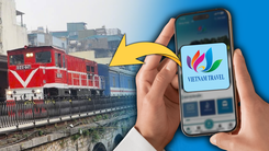 Đặt vé tàu hỏa vi vu ngắm 'non nước' dịp Quốc khánh 2-9 qua app an toàn, tiện lợi