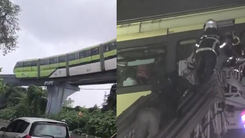 Hai đoàn tàu dừng đột ngột trong mưa, 800 hành khách được giải cứu ở Ấn Độ