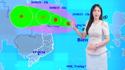Thời tiết đêm 29 ngày 30-8: Áp thấp nhiệt đới khả năng thành bão, gây mưa lớn từ đêm nay