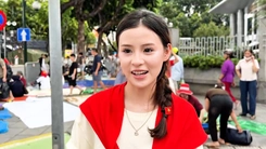 ‘Cắm chốt’ trước 2 ngày để có vị trí đẹp xem diễu binh, diễu hành mừng Quốc khánh 2-9