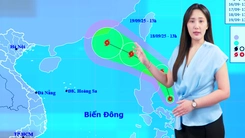 Thời tiết đêm 18 ngày 19-9: Bão số 8 Mitag gây mưa to sóng lớn; Nam Bộ mưa trên 100mm