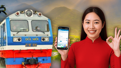 Vé tàu về quê dịp Tết 2026 vừa mở bán, làm sao để mua vé an toàn và nhanh chóng?