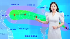 Thời tiết đêm 20 ngày 21-9: Bão Ragasa gây sóng cao 10m, vào Biển Đông có thể đạt cấp siêu bão