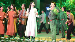 Khúc tri ân tưởng nhớ các anh hùng liệt sĩ tại công viên Lê Thị Riêng
