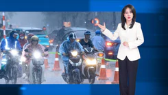 Thời tiết đêm 20 ngày 21-10: Cả 3 miền có mưa rào, dông rải rác về chiều tối và đêm