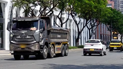 Xác minh phản ánh xe ben chở đất chạy vào đường cấm ở trung tâm Đà Nẵng 